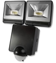 Picture of Floodlight 2x8w Led Pir Black