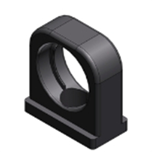 Picture of One-Piece Support Clip M10 Grey